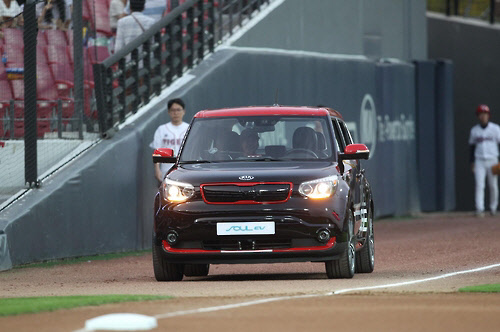 쏘울 자율주행 전기차 ［기아차 제공=연합뉴스］